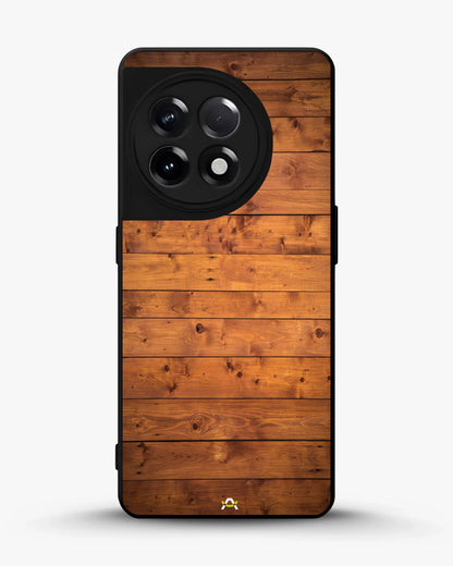 Rustic Wooden Planks Phone Case - Warm Wood Grain Print for iPhone, Samsung, Pixel, OnePlus & Vivo