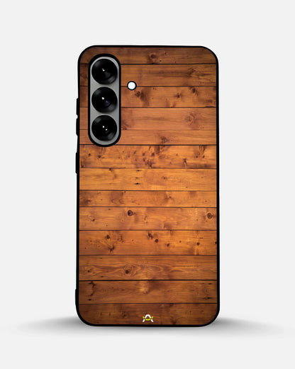 Rustic Wooden Planks Phone Case - Warm Wood Grain Print for iPhone, Samsung, Pixel, OnePlus & Vivo