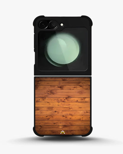 Rustic Wooden Planks Phone Case - Warm Wood Grain Print for iPhone, Samsung, Pixel, OnePlus & Vivo