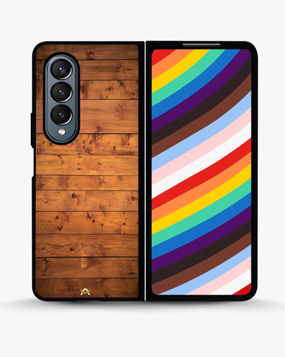 Rustic Wooden Planks Phone Case - Warm Wood Grain Print for iPhone, Samsung, Pixel, OnePlus & Vivo