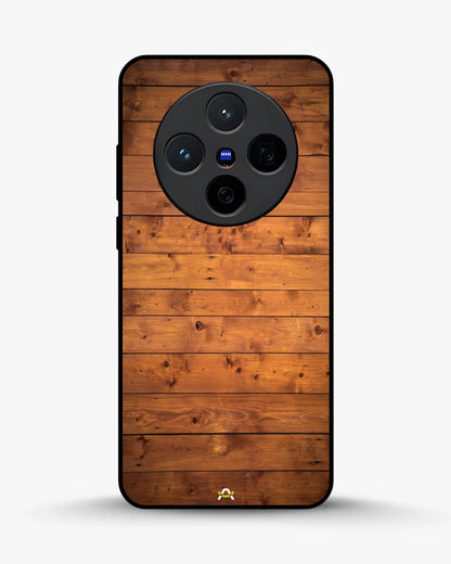 Rustic Wooden Planks Phone Case - Warm Wood Grain Print for iPhone, Samsung, Pixel, OnePlus & Vivo