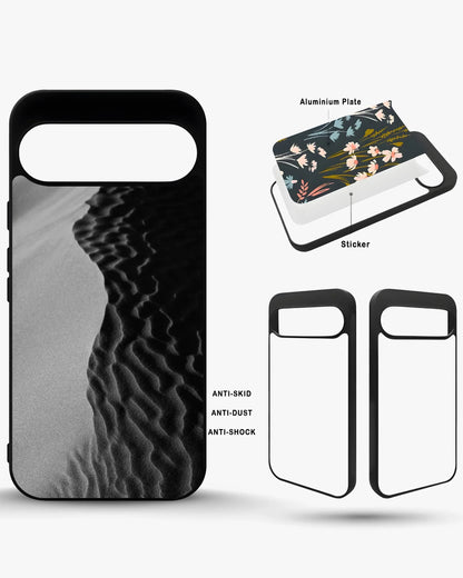 Sand Dunes Phone Case - Monochrome Black & White Print for iPhone, Samsung, Pixel, OnePlus & Vivo