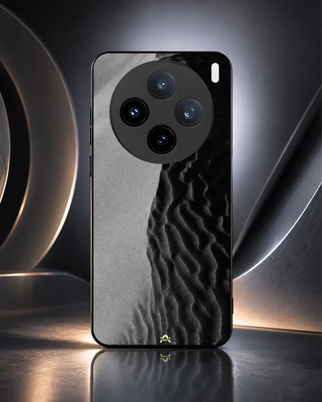 Sand Dunes Phone Case - Monochrome Black & White Print for iPhone, Samsung, Pixel, OnePlus & Vivo