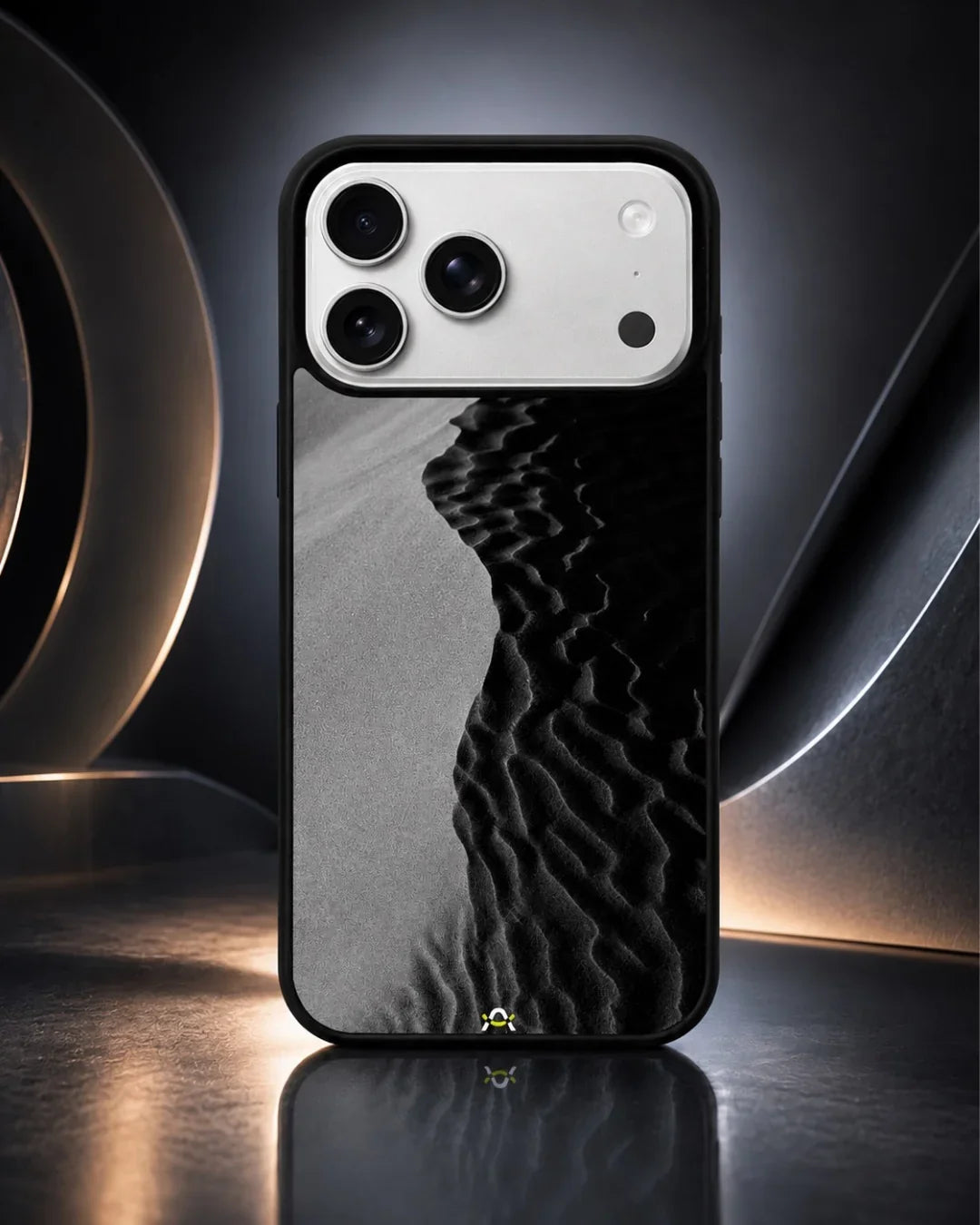 Sand Dunes Phone Case - Monochrome Black & White Print for iPhone, Samsung, Pixel, OnePlus & Vivo