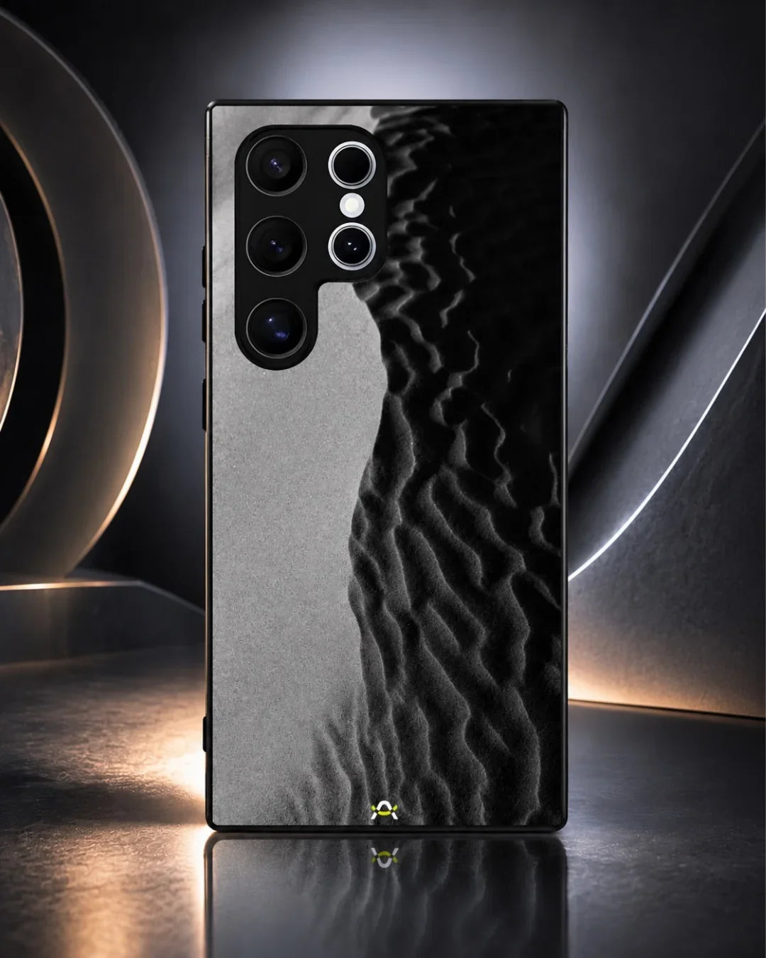 Sand Dunes Phone Case - Monochrome Black & White Print for iPhone, Samsung, Pixel, OnePlus & Vivo