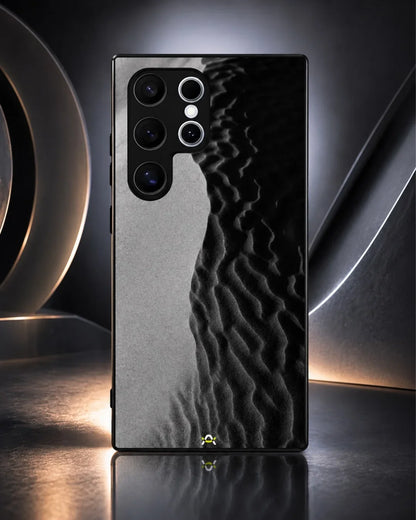 Sand Dunes Phone Case - Monochrome Black & White Print for iPhone, Samsung, Pixel, OnePlus & Vivo