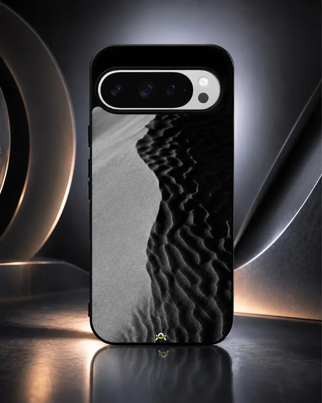 Sand Dunes Phone Case - Monochrome Black & White Print for iPhone, Samsung, Pixel, OnePlus & Vivo