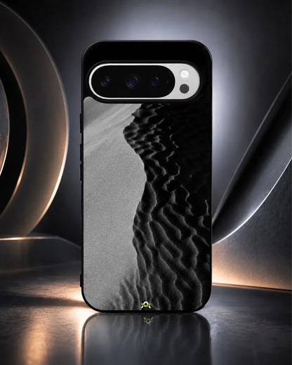 Sand Dunes Phone Case - Monochrome Black & White Print for iPhone, Samsung, Pixel, OnePlus & Vivo
