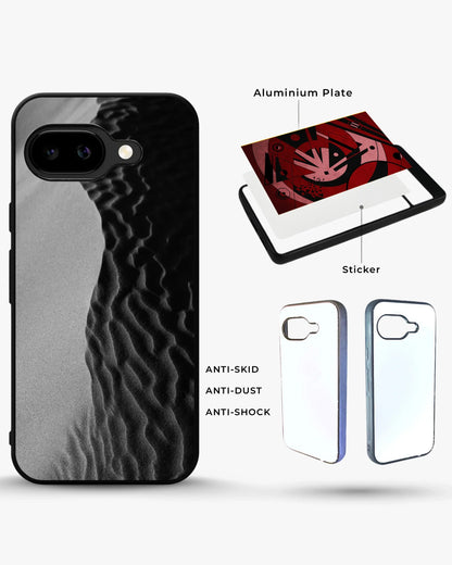 Sand Dunes Phone Case - Monochrome Black & White Print for iPhone, Samsung, Pixel, OnePlus & Vivo