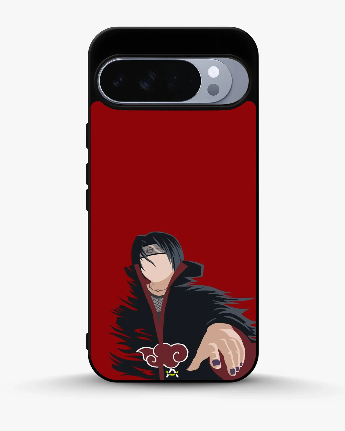 Shadow Ninja Warrior Phone Case - Black & Red Print for iPhone, Samsung, Pixel, OnePlus & Vivo
