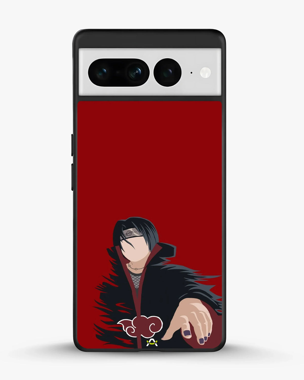 Shadow Ninja Warrior Phone Case - Black & Red Print for iPhone, Samsung, Pixel, OnePlus & Vivo