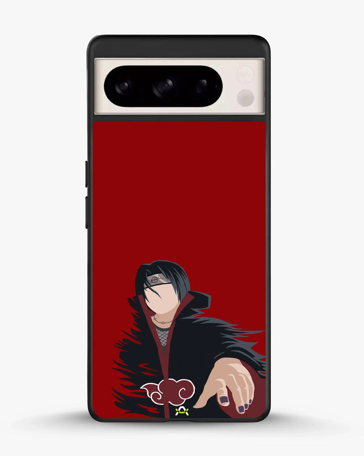 Shadow Ninja Warrior Phone Case - Black & Red Print for iPhone, Samsung, Pixel, OnePlus & Vivo