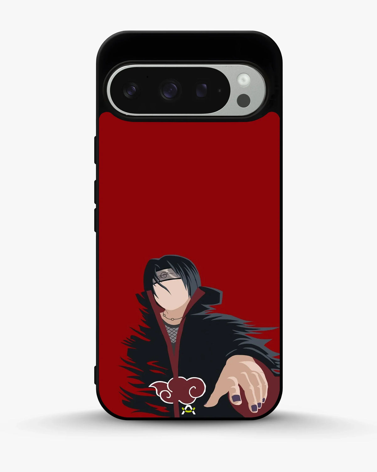 Shadow Ninja Warrior Phone Case - Black & Red Print for iPhone, Samsung, Pixel, OnePlus & Vivo
