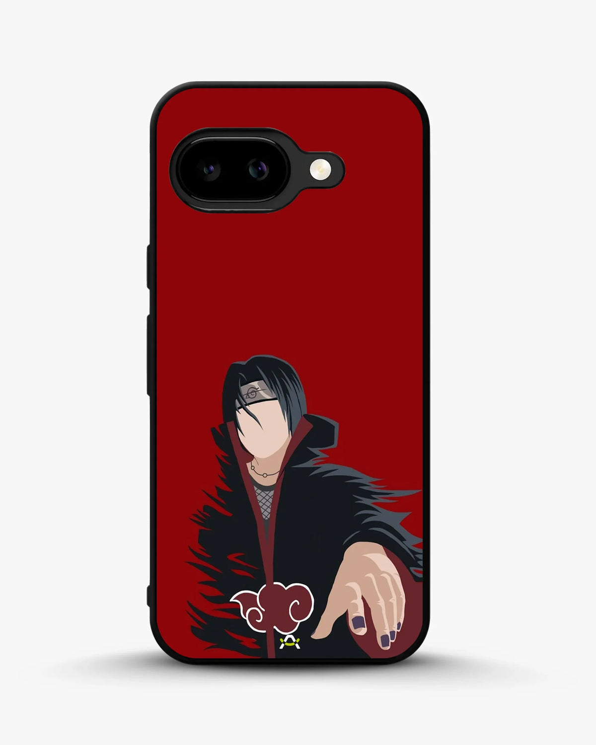 Shadow Ninja Warrior Phone Case - Black & Red Print for iPhone, Samsung, Pixel, OnePlus & Vivo