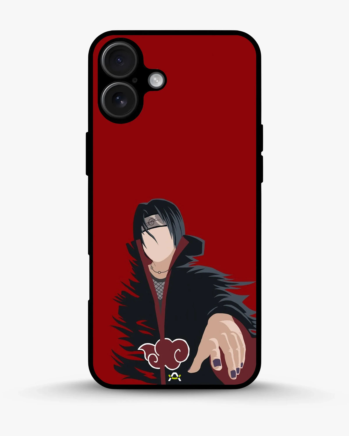 Shadow Ninja Warrior Phone Case - Black & Red Print for iPhone, Samsung, Pixel, OnePlus & Vivo