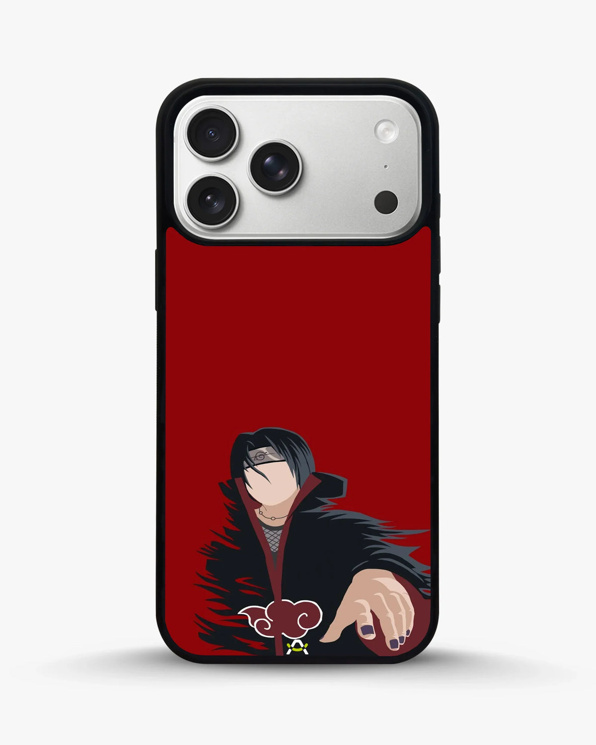 Shadow Ninja Warrior Phone Case - Black & Red Print for iPhone, Samsung, Pixel, OnePlus & Vivo