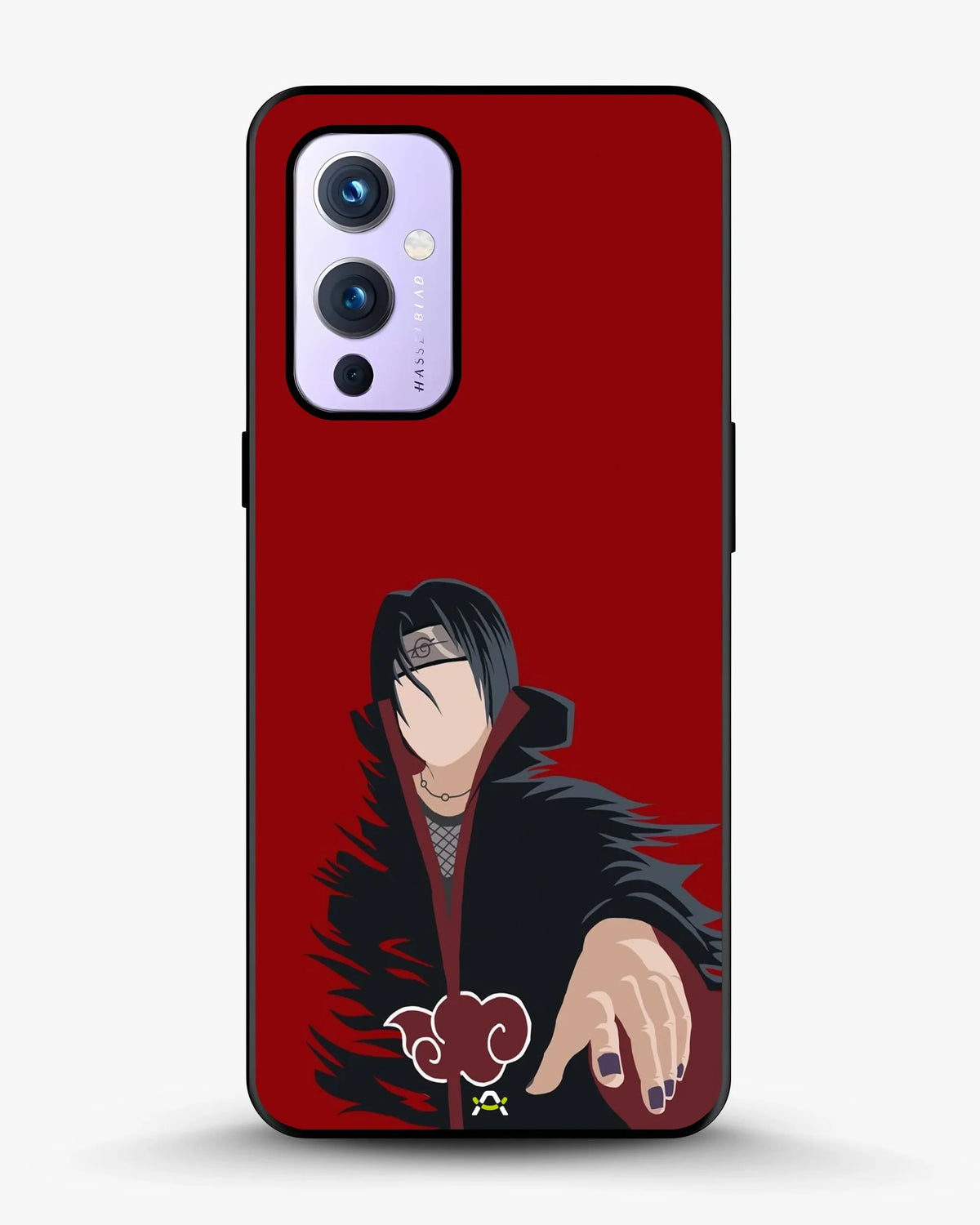 Shadow Ninja Warrior Phone Case - Black & Red Print for iPhone, Samsung, Pixel, OnePlus & Vivo