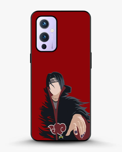 Shadow Ninja Warrior Phone Case - Black & Red Print for iPhone, Samsung, Pixel, OnePlus & Vivo