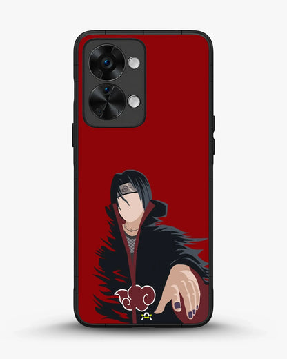 Shadow Ninja Warrior Phone Case - Black & Red Print for iPhone, Samsung, Pixel, OnePlus & Vivo
