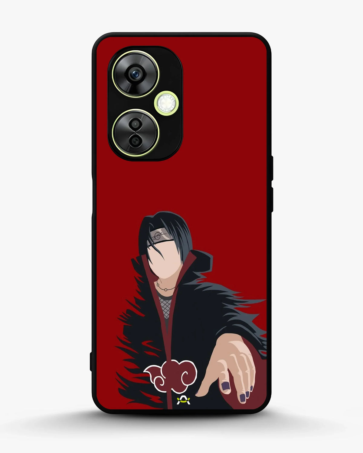 Shadow Ninja Warrior Phone Case - Black & Red Print for iPhone, Samsung, Pixel, OnePlus & Vivo