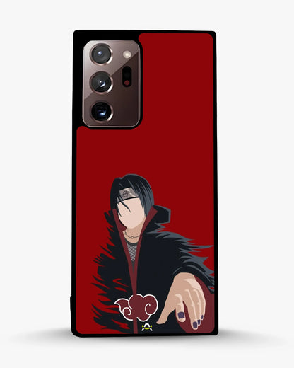 Shadow Ninja Warrior Phone Case - Black & Red Print for iPhone, Samsung, Pixel, OnePlus & Vivo