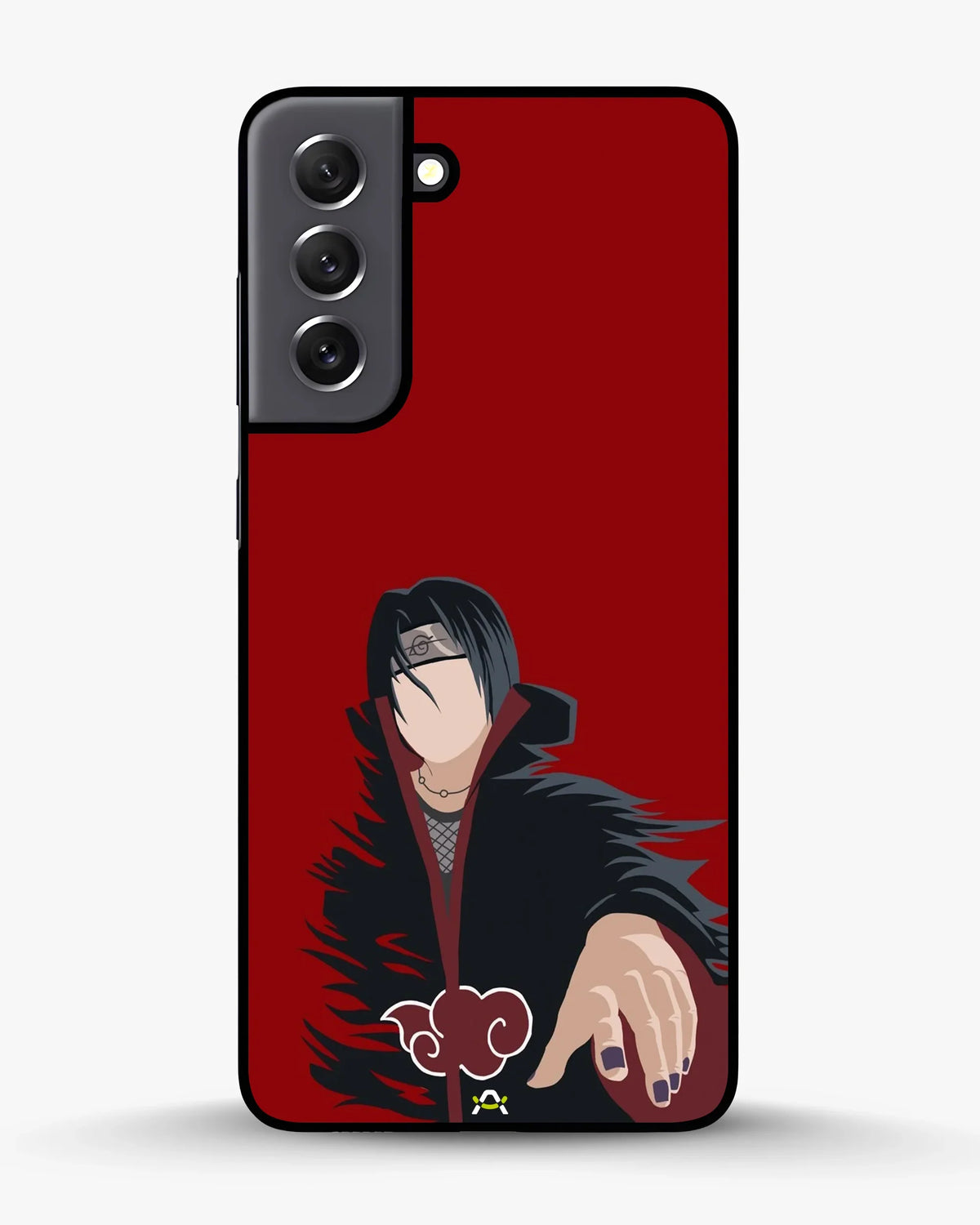 Shadow Ninja Warrior Phone Case - Black & Red Print for iPhone, Samsung, Pixel, OnePlus & Vivo