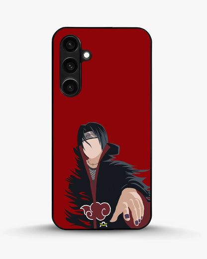 Shadow Ninja Warrior Phone Case - Black & Red Print for iPhone, Samsung, Pixel, OnePlus & Vivo