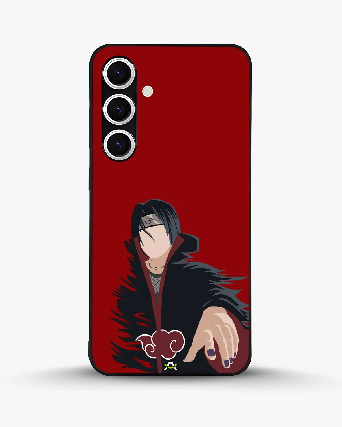 Shadow Ninja Warrior Phone Case - Black & Red Print for iPhone, Samsung, Pixel, OnePlus & Vivo