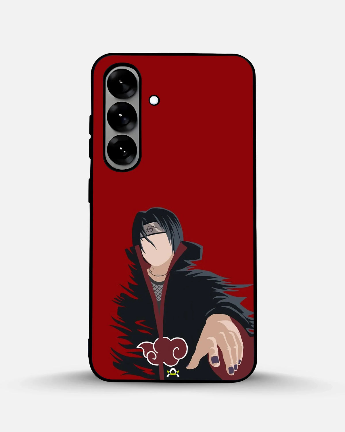 Shadow Ninja Warrior Phone Case - Black & Red Print for iPhone, Samsung, Pixel, OnePlus & Vivo