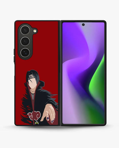 Shadow Ninja Warrior Phone Case - Black & Red Print for iPhone, Samsung, Pixel, OnePlus & Vivo