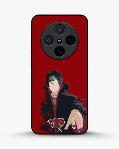 Shadow Ninja Warrior Phone Case - Black & Red Print for iPhone, Samsung, Pixel, OnePlus & Vivo
