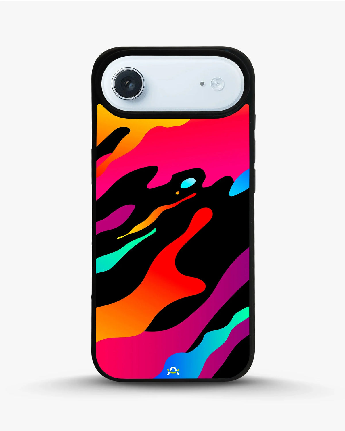 Abstract Fluid Splash Phone Case - Vibrant Multicolor Print for iPhone, Samsung, Pixel, OnePlus & Vivo