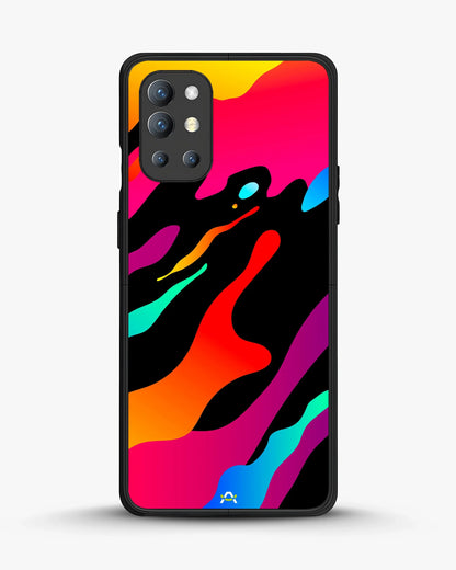 Abstract Fluid Splash Phone Case - Vibrant Multicolor Print for iPhone, Samsung, Pixel, OnePlus & Vivo