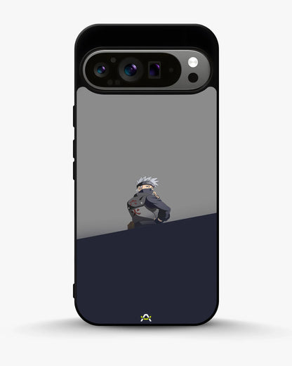 Stealth Ninja Warrior Phone Case - Gray & Navy Print for iPhone, Samsung, Pixel, OnePlus & Vivo