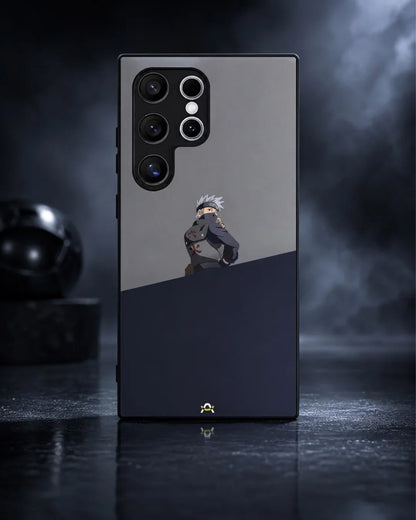 Stealth Ninja Warrior Phone Case - Gray & Navy Print for iPhone, Samsung, Pixel, OnePlus & Vivo