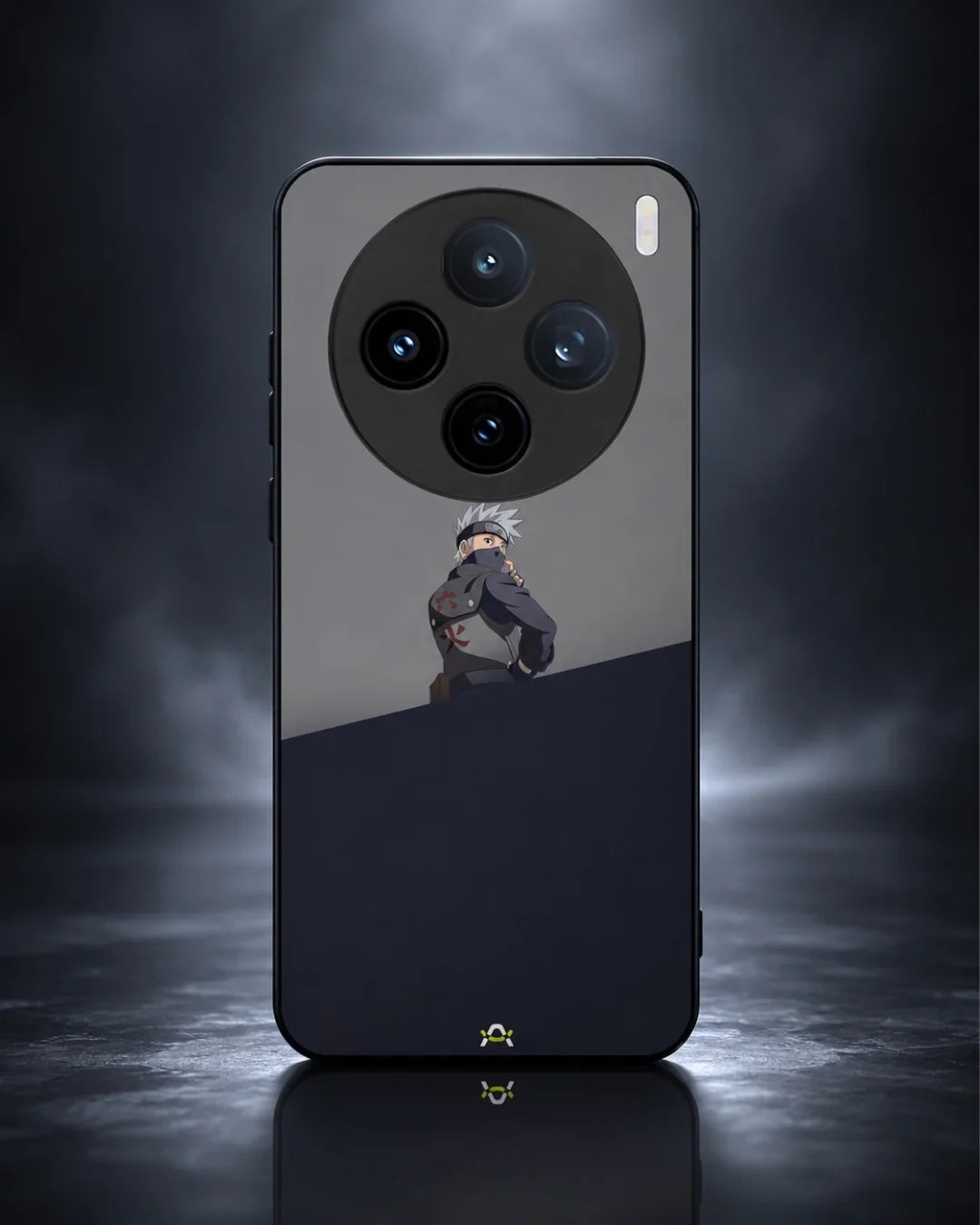 Stealth Ninja Warrior Phone Case - Gray & Navy Print for iPhone, Samsung, Pixel, OnePlus & Vivo