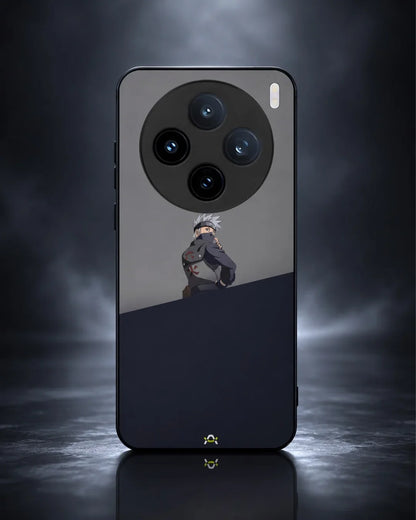 Stealth Ninja Warrior Phone Case - Gray & Navy Print for iPhone, Samsung, Pixel, OnePlus & Vivo