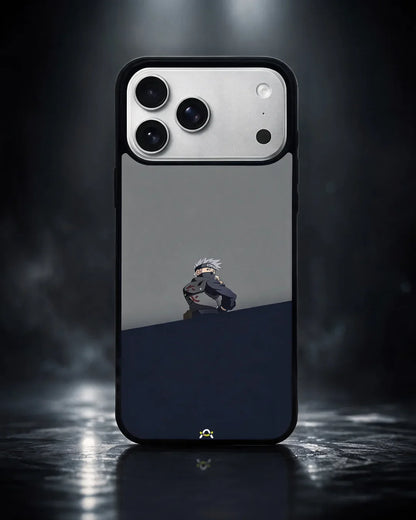 Stealth Ninja Warrior Phone Case - Gray & Navy Print for iPhone, Samsung, Pixel, OnePlus & Vivo