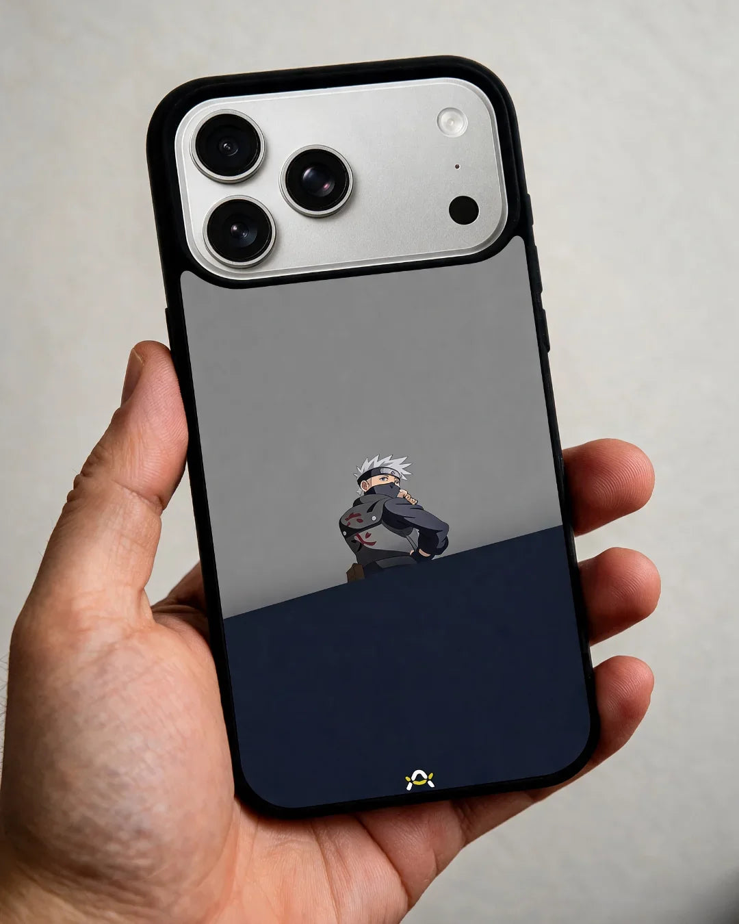 Stealth Ninja Warrior Phone Case - Gray & Navy Print for iPhone, Samsung, Pixel, OnePlus & Vivo