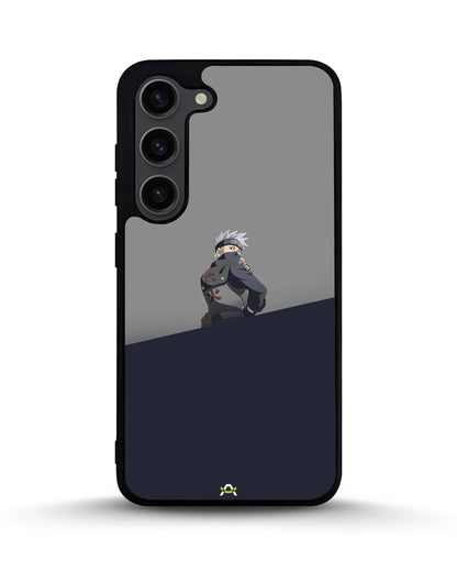 Stealth Ninja Warrior Phone Case - Gray & Navy Print for iPhone, Samsung, Pixel, OnePlus & Vivo