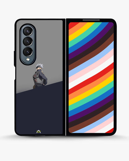 Stealth Ninja Warrior Phone Case - Gray & Navy Print for iPhone, Samsung, Pixel, OnePlus & Vivo