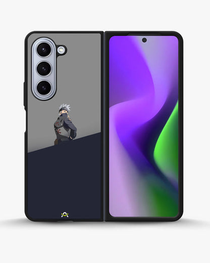 Stealth Ninja Warrior Phone Case - Gray & Navy Print for iPhone, Samsung, Pixel, OnePlus & Vivo