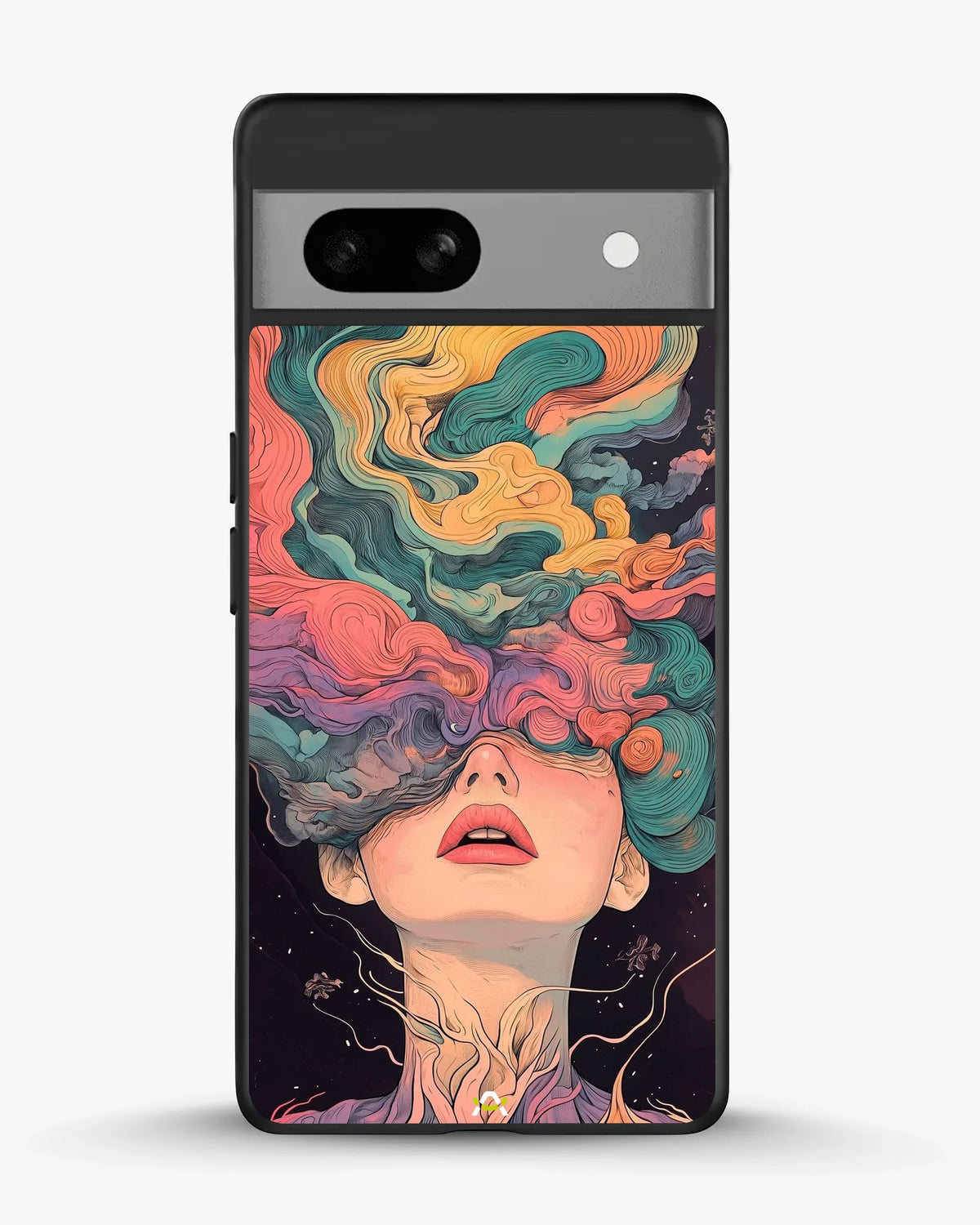 Surreal Portrait Phone Case - Artistic Female Aesthetic Cover for iPhone, Samsung, Pixel, OnePlus & Vivo