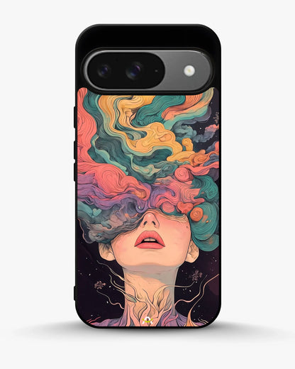 Surreal Portrait Phone Case - Artistic Female Aesthetic Cover for iPhone, Samsung, Pixel, OnePlus & Vivo