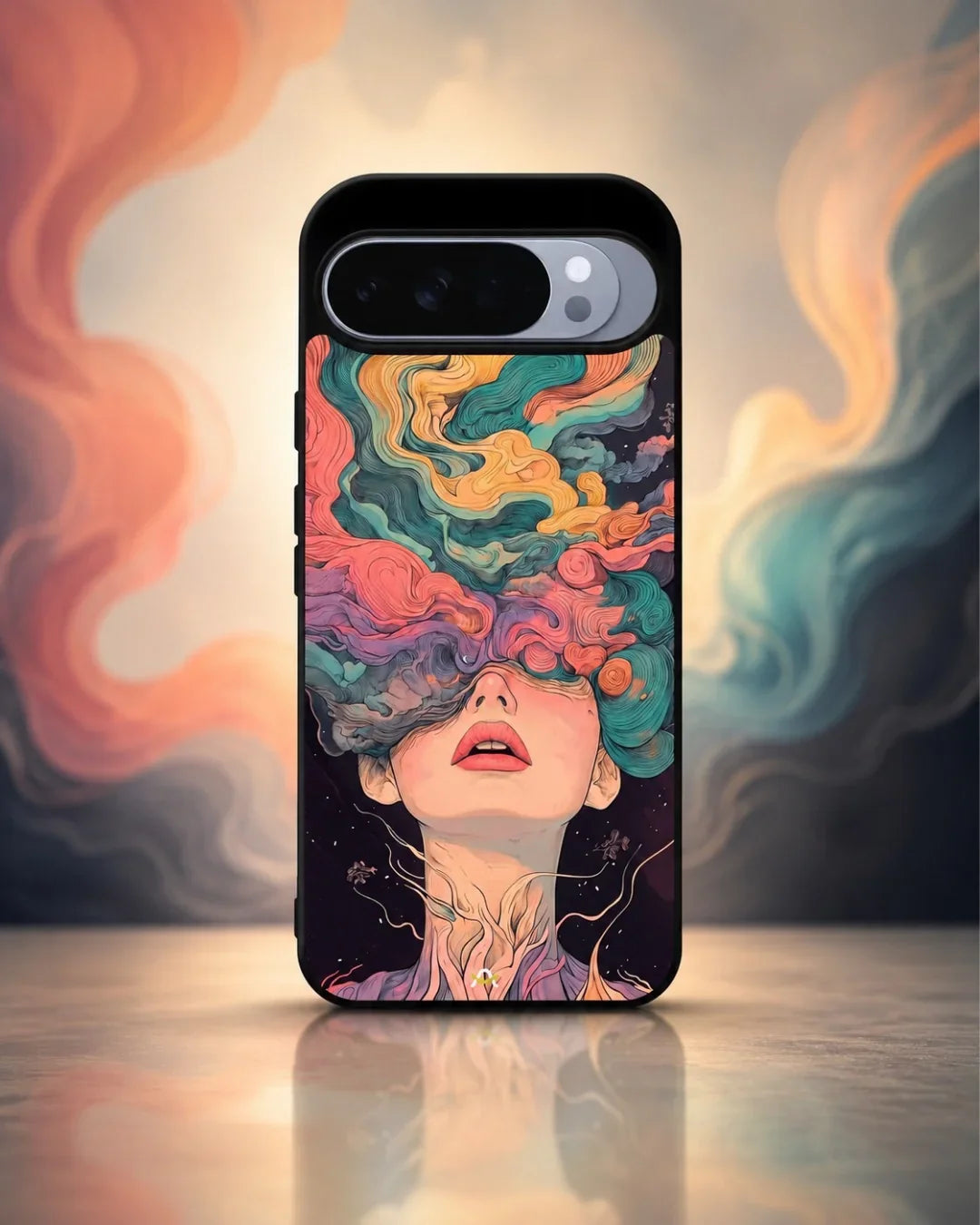 Surreal Portrait Phone Case - Artistic Female Aesthetic Cover for iPhone, Samsung, Pixel, OnePlus & Vivo