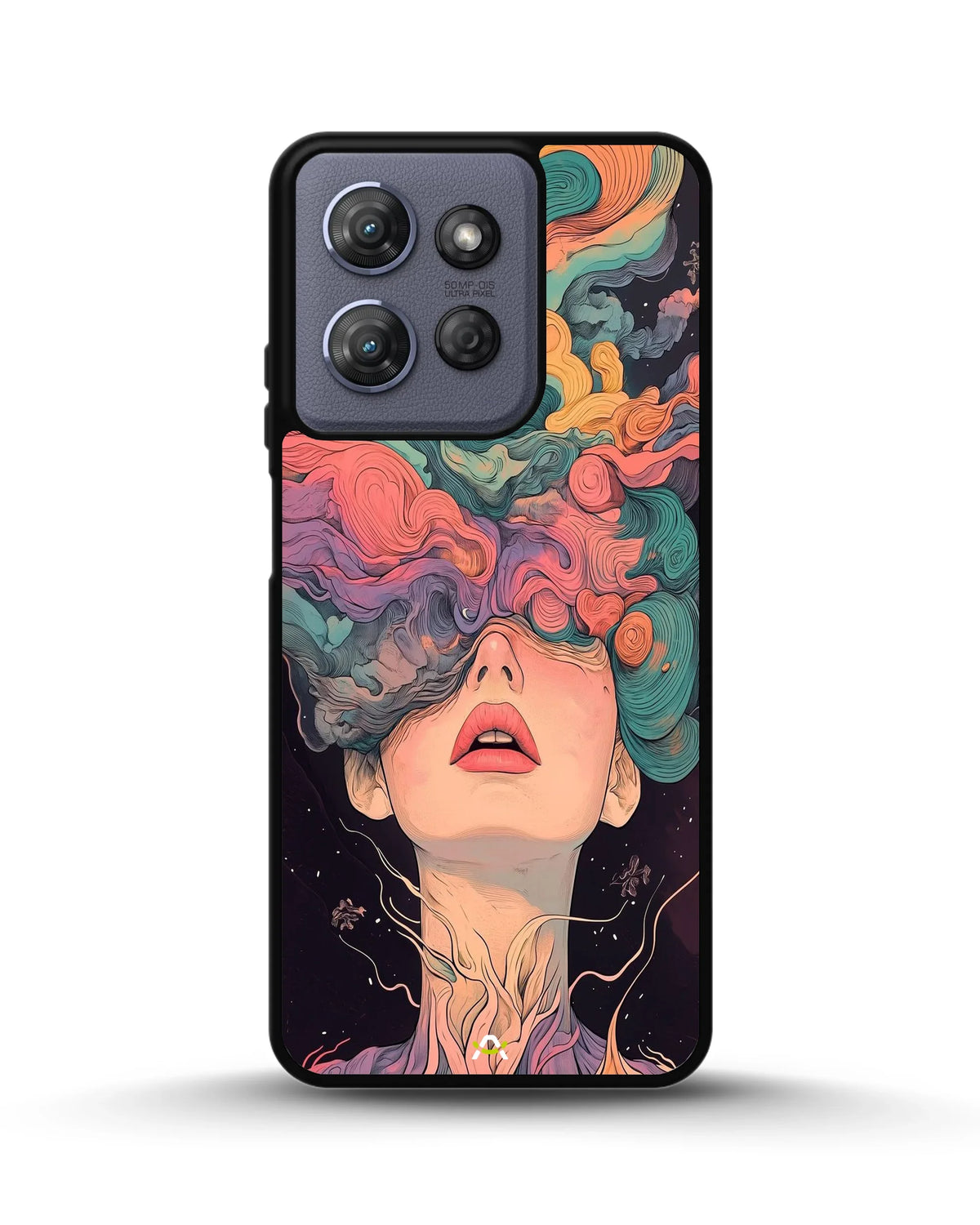 Surreal Portrait Phone Case - Artistic Female Aesthetic Cover for iPhone, Samsung, Pixel, OnePlus & Vivo