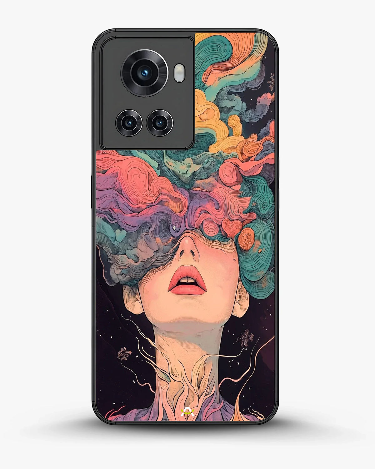 Surreal Portrait Phone Case - Artistic Female Aesthetic Cover for iPhone, Samsung, Pixel, OnePlus & Vivo