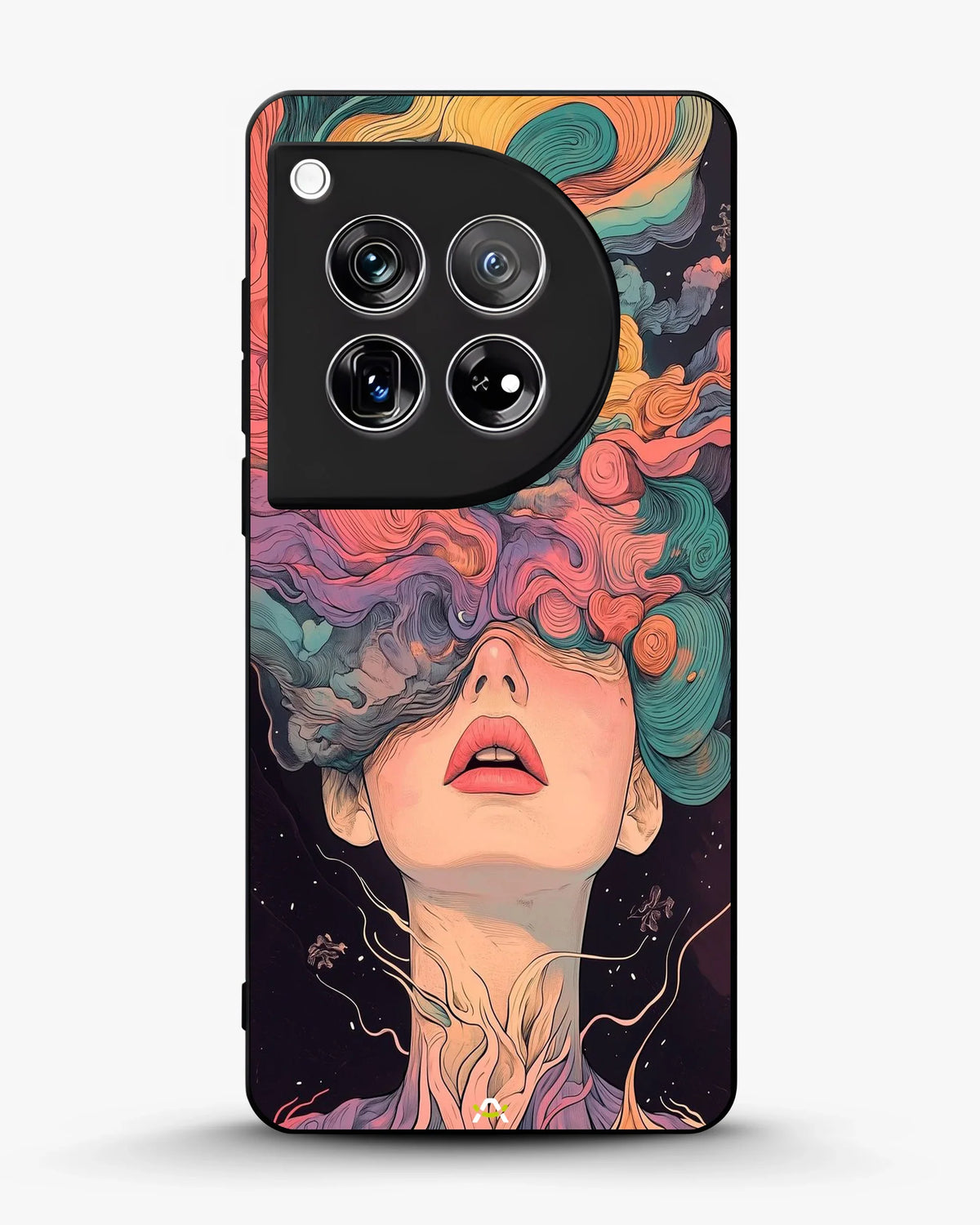 Surreal Portrait Phone Case - Artistic Female Aesthetic Cover for iPhone, Samsung, Pixel, OnePlus & Vivo