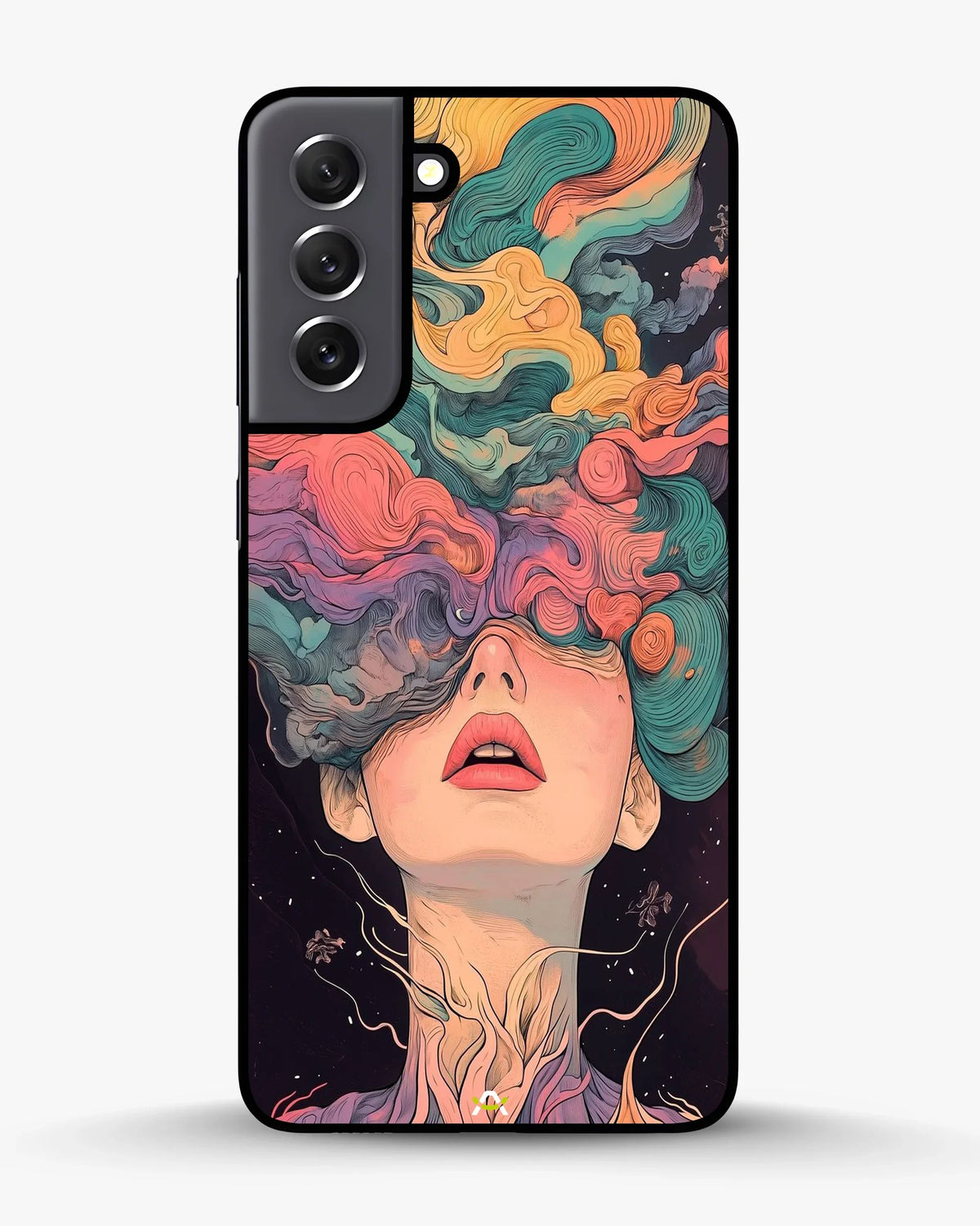 Surreal Portrait Phone Case - Artistic Female Aesthetic Cover for iPhone, Samsung, Pixel, OnePlus & Vivo