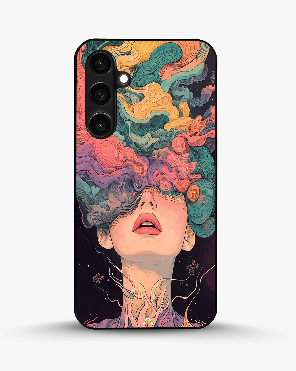 Surreal Portrait Phone Case - Artistic Female Aesthetic Cover for iPhone, Samsung, Pixel, OnePlus & Vivo